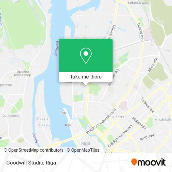 Goodwill Studio map