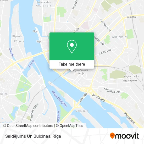 Saldējums Un Bulcinas map