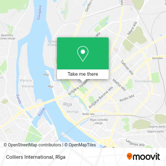 Colliers International map