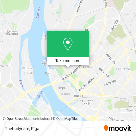 Thebodycare map