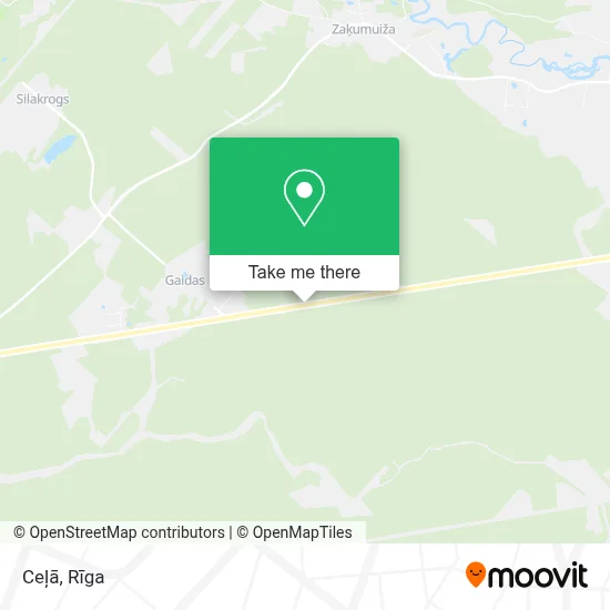 Ceļā map