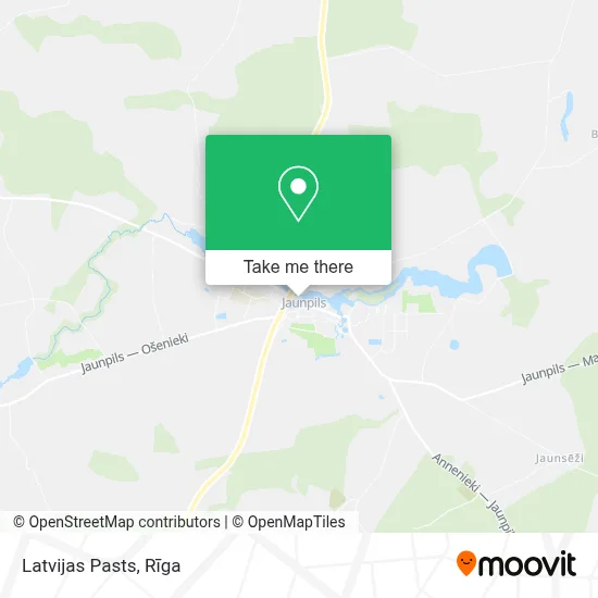 Latvijas Pasts map