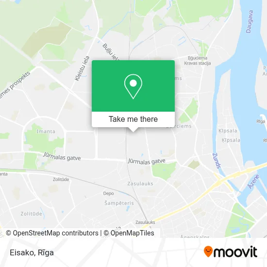 Eisako map