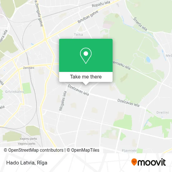 Hado Latvia map