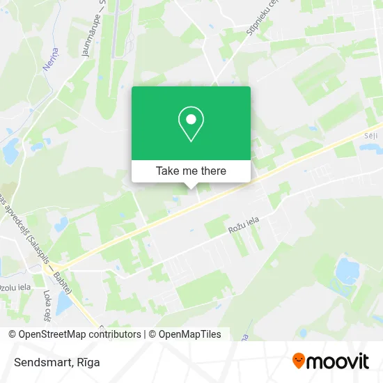 Sendsmart map