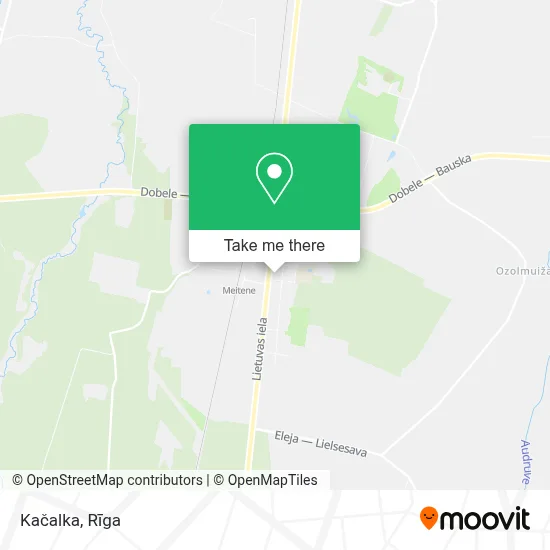 Kačalka map