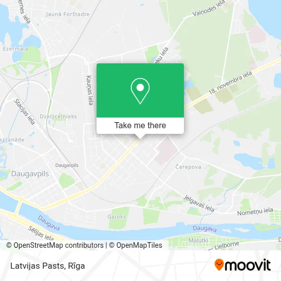 Latvijas Pasts map