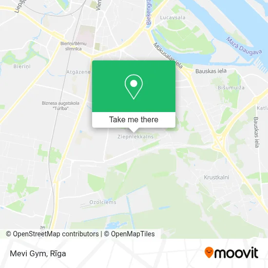 Mevi Gym map