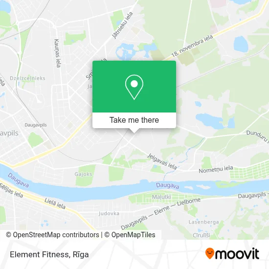 Element Fitness map
