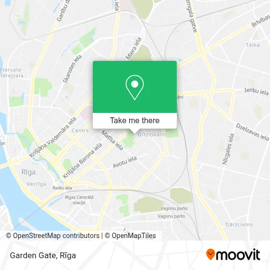 Garden Gate map