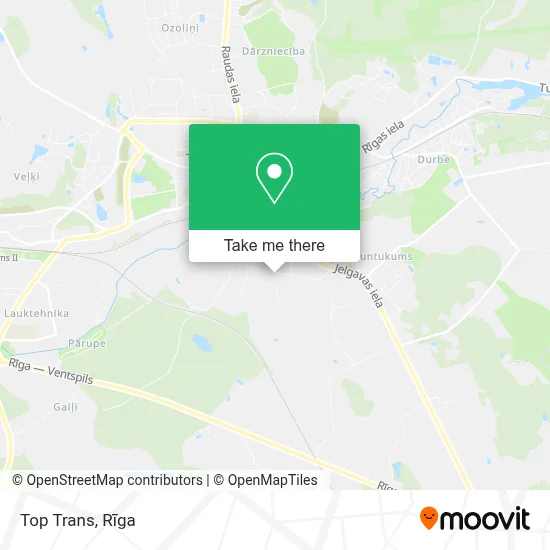 Top Trans map