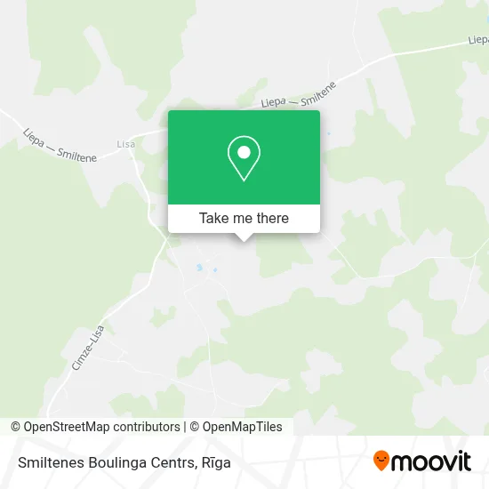 Smiltenes Boulinga Centrs map