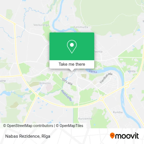 Nabas Rezidence map