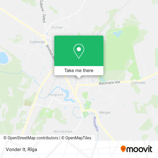 Vonder It map