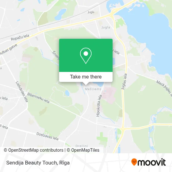 Sendija Beauty Touch map
