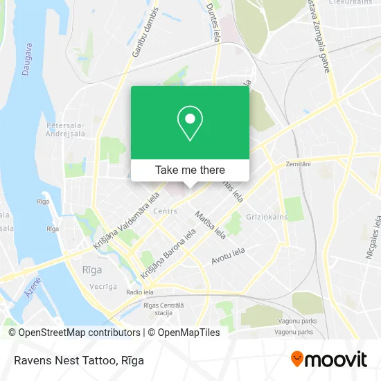 Ravens Nest Tattoo map