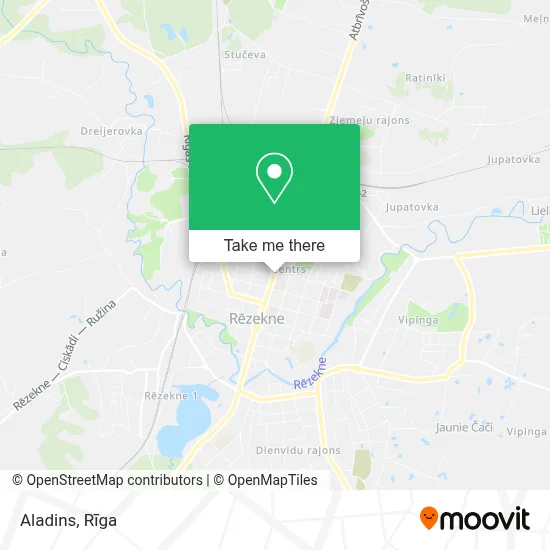 Aladins map