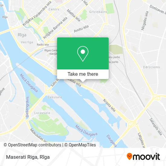 Maserati Riga map