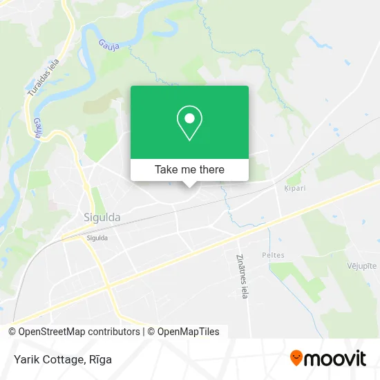 Yarik Cottage map