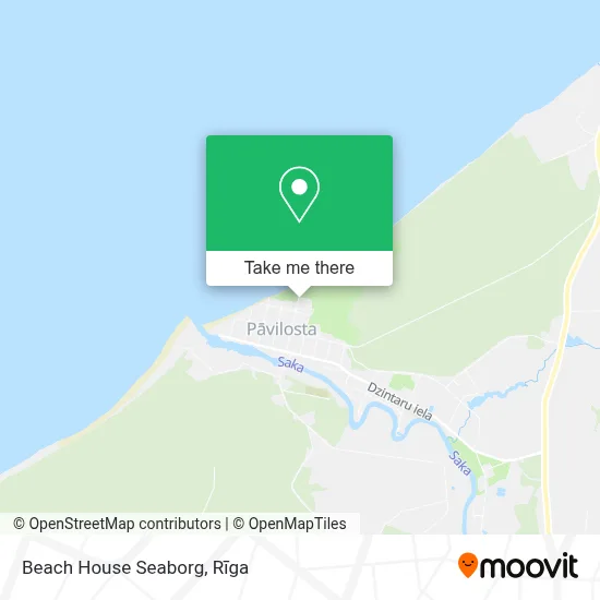 Beach House Seaborg map