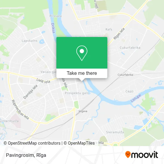 Pavingrosim map