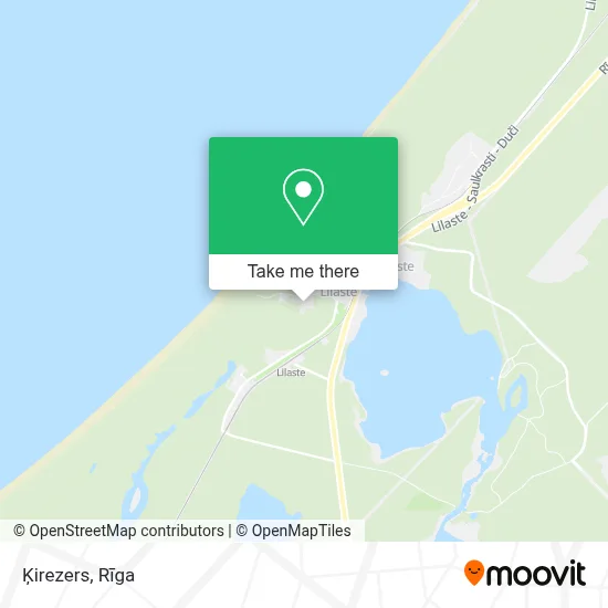 Ķirezers map