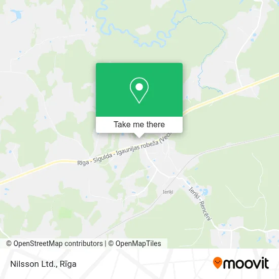 Nilsson Ltd. map