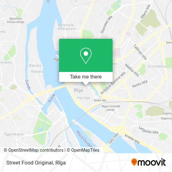 Street Food Original map