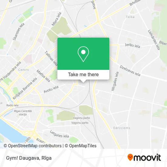 Gym! Daugava map
