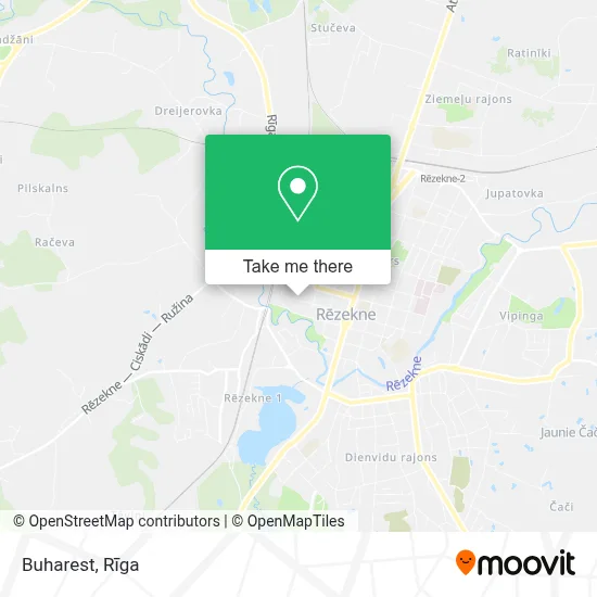 Buharest map