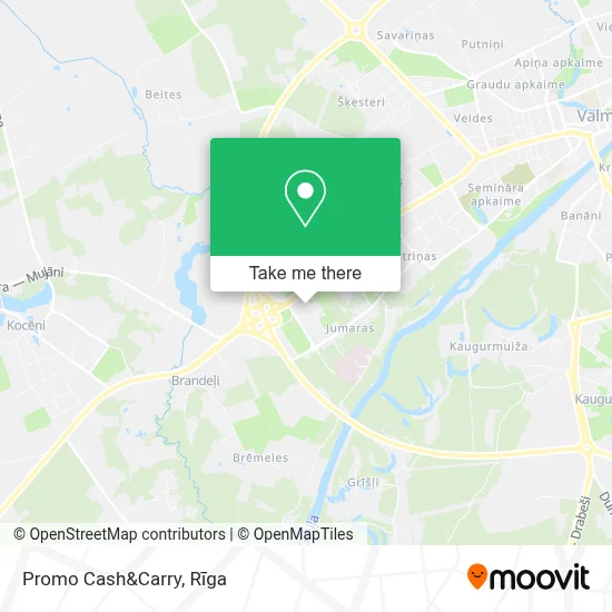 Promo Cash&Carry map