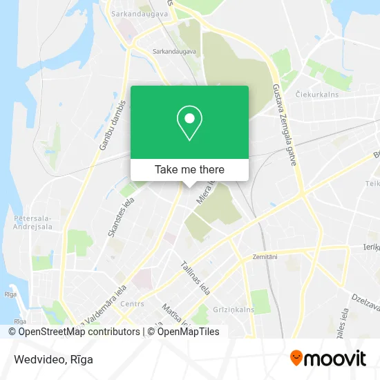 Wedvideo map