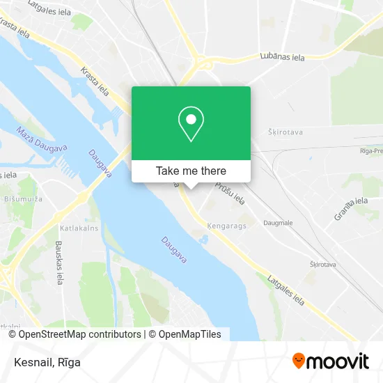 Kesnail map
