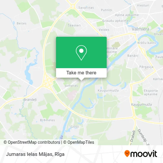 Jumaras Ielas Mājas map