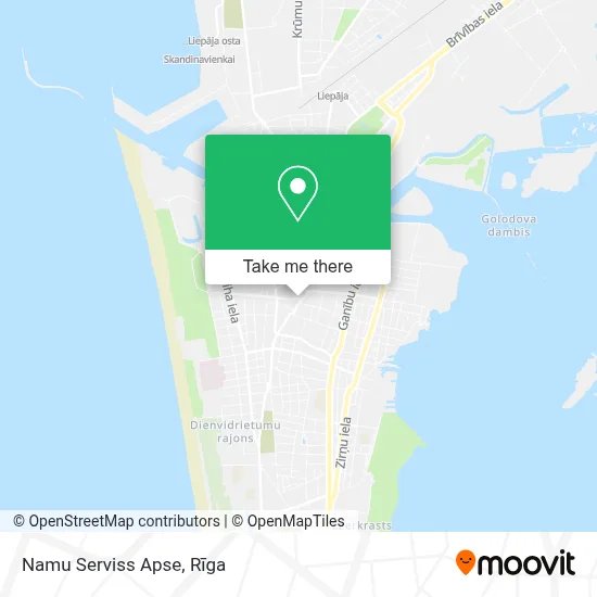 Namu Serviss Apse map