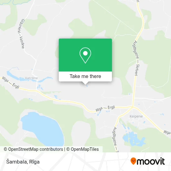 Šambala map