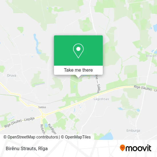 Birēnu Strauts map