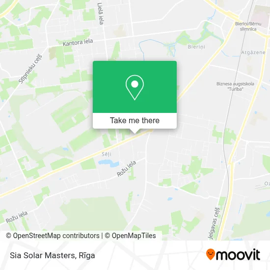 Sia Solar Masters map