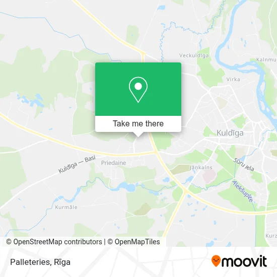 Palleteries map