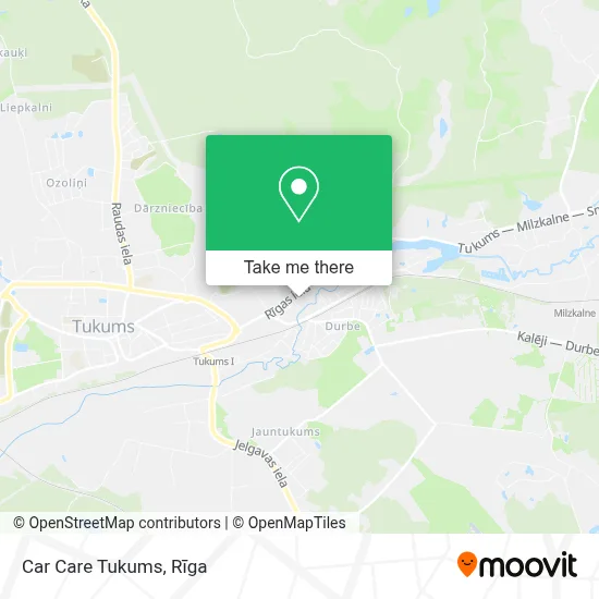 Car Care Tukums map