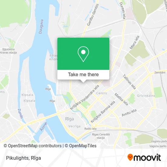 Pikulights map