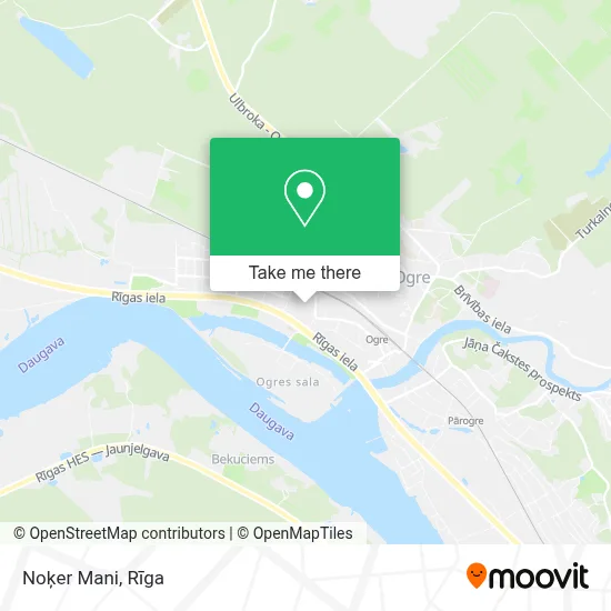 Noķer Mani map