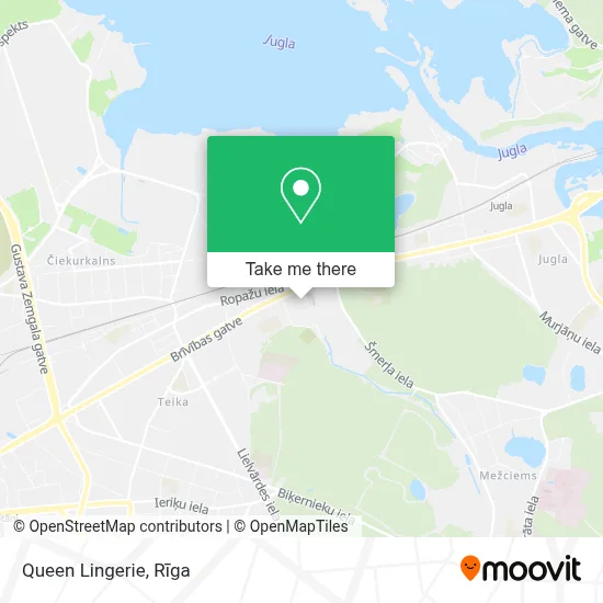 Queen Lingerie map