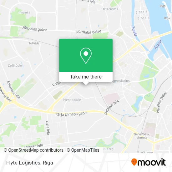 Flyte Logistics map