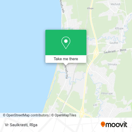 Vr Saulkrasti map
