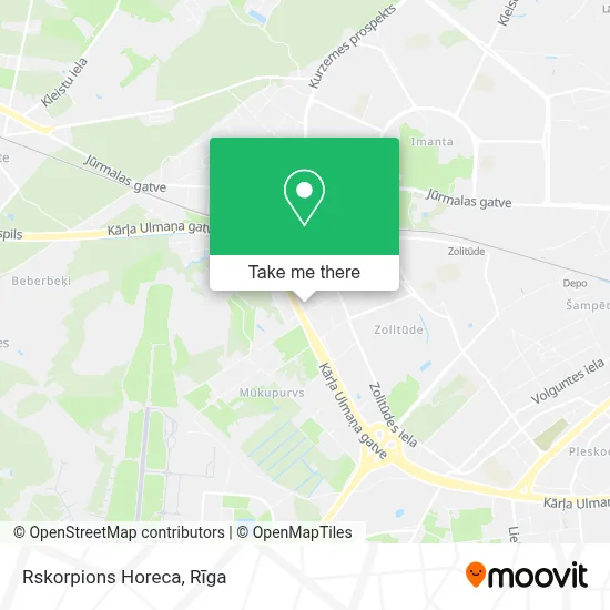 Rskorpions Horeca map