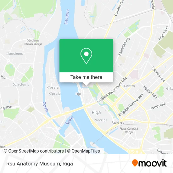 Rsu Anatomy Museum map