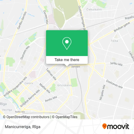 Manicurreriga map