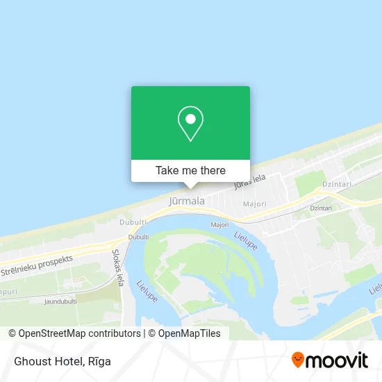 Ghoust Hotel map
