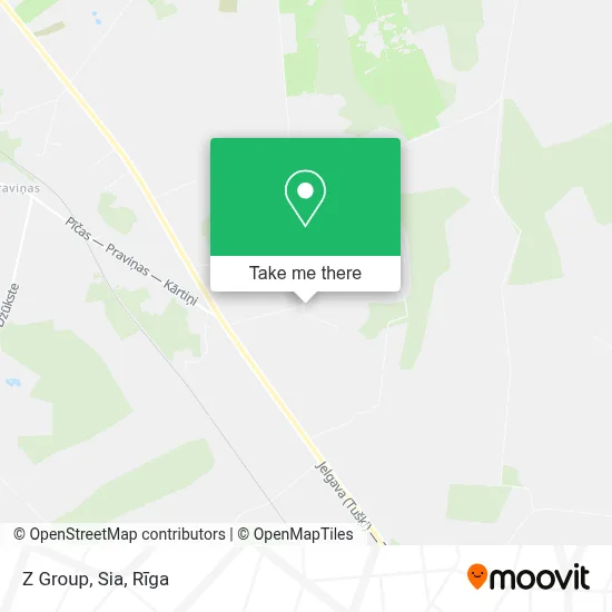 Z Group, Sia map